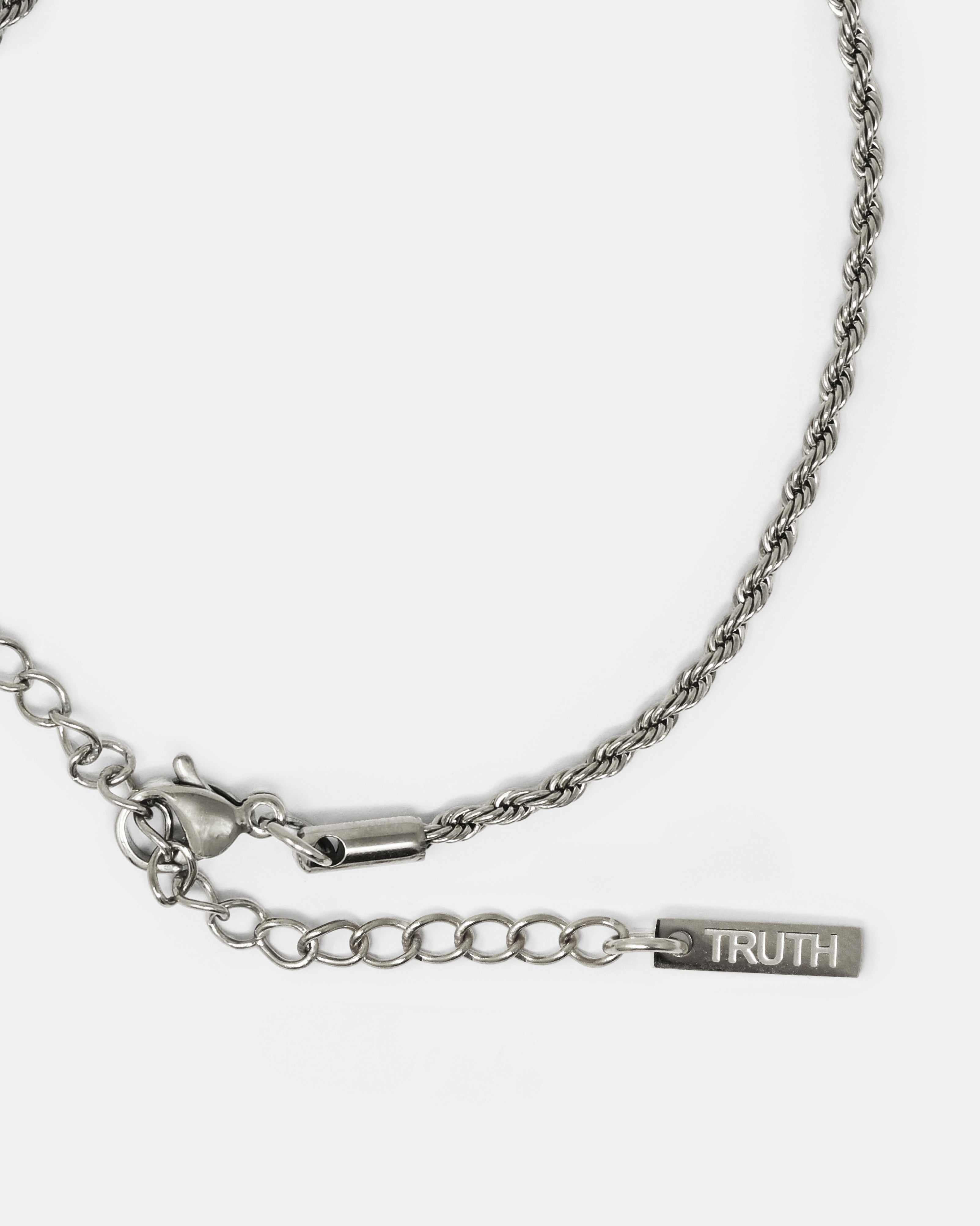 Rope Bracelet - Silver