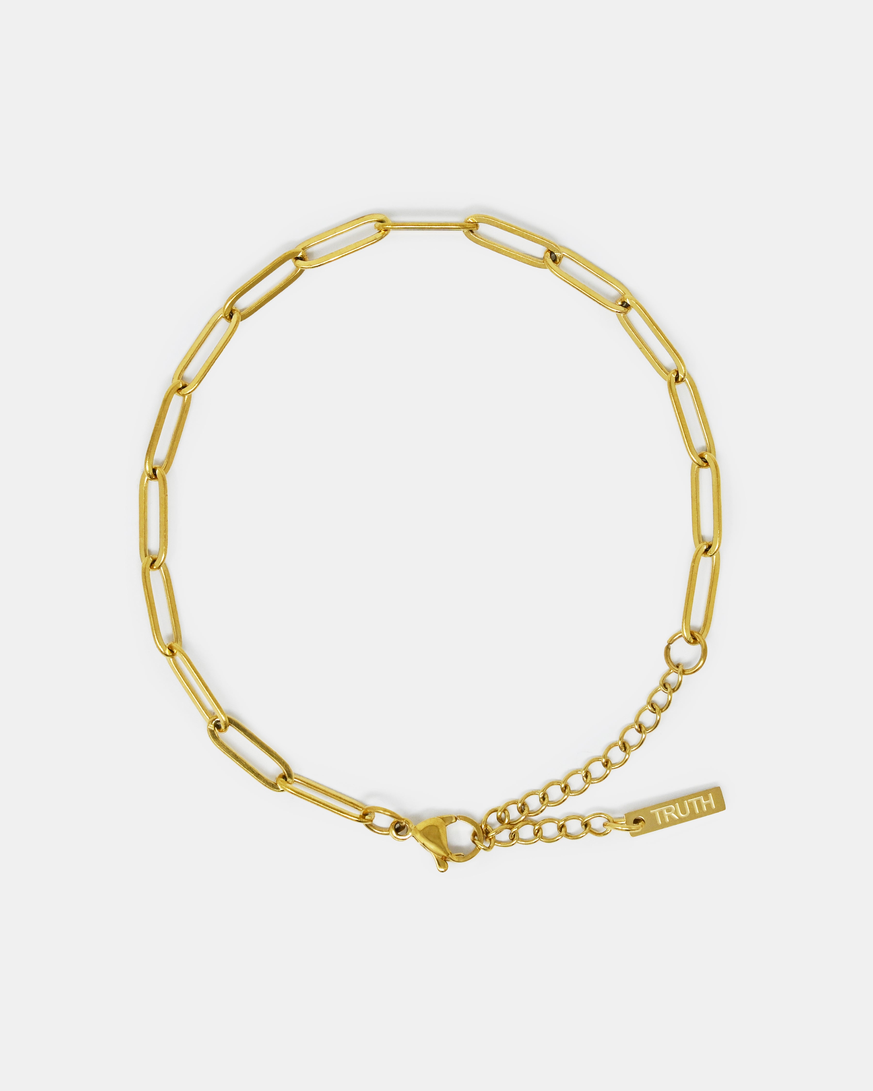 Paperclip Bracelet - Gold
