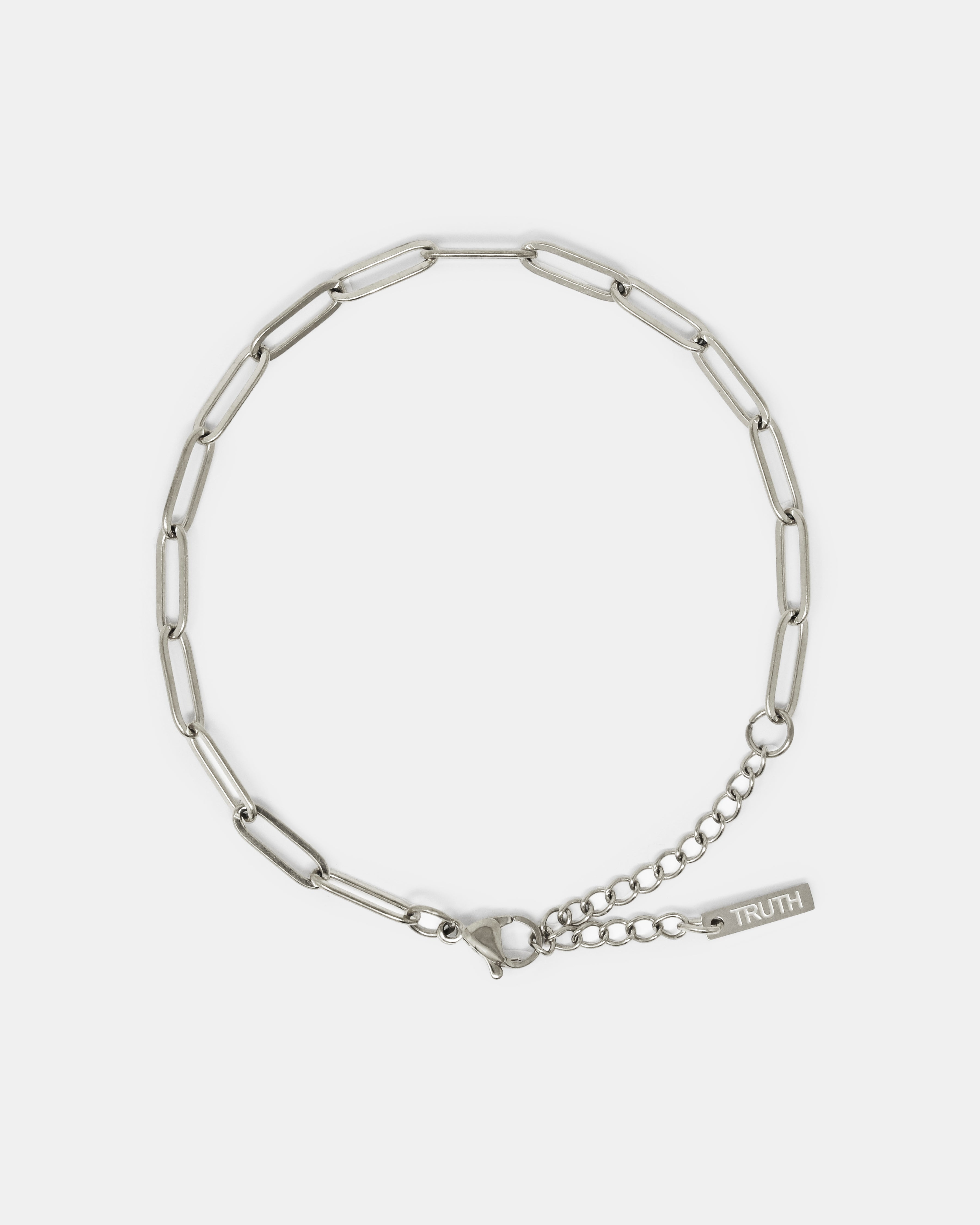 Paperclip Bracelet - Silver